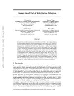 Energy-based Out-of-distribution Detection