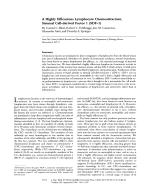 A Highly Efficacious Lymphocyte Chemoattractant, Stromal Cell-derived Factor 1 (SDF-1)