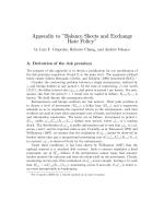 Appendix to "Balance Sheets and Exchange Rate Policy"