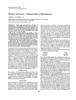 Mutation and Cancer: Statistical Study of Retinoblastoma