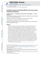 Quantitative proteomics identifies NCOA4 as the cargo receptor mediating ferritinophagy