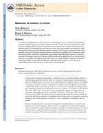 Measures of emotion: A review