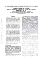 An Embarrassingly Simple Approach for LLM with Strong ASR Capacity