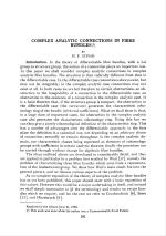 COMPLEX ANALYTIC CONNECTIONS IN FIBRE BUNDLES