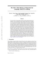 REGMIX: Data Mixture as Regression for Language Model Pre-training