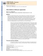 Glial inhibition of CNS axon regeneration