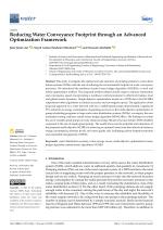 Reducing Water Conveyance Footprint through an Advanced Optimization Framework