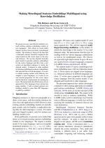 Making Monolingual Sentence Embeddings Multilingual using Knowledge Distillation