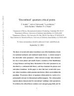 'Deconfined' quantum critical points