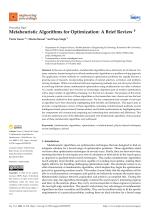 Metaheuristic Algorithms for Optimization: A Brief Review