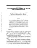 OverFeat: Integrated Recognition, Localization and Detection using Convolutional Networks