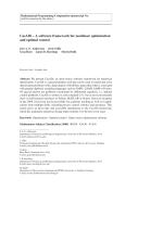 CasADi – A software framework for nonlinear optimization and optimal control