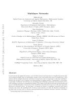 Multilayer Networks