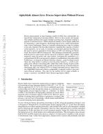 AlphaMath Almost Zero: Process Supervision Without Process