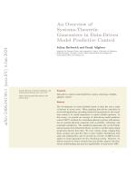 An Overview of Systems-Theoretic Guarantees in Data-Driven Model Predictive Control