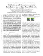 Distillation as a Defense to Adversarial Perturbations against Deep Neural Networks