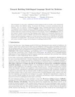 Towards Building Multilingual Language Model for Medicine
