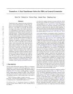Transolver: A Fast Transformer Solver for PDEs on General Geometries