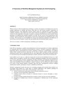 A Taxonomy of Workflow Management Systems for Grid Computing