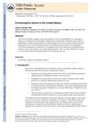 Contraceptive failure in the United States