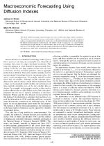Macroeconomic Forecasting Using Diffusion Indexes