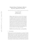 Financial Report Chunking for Effective Retrieval Augmented Generation
