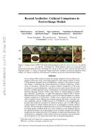 Beyond Aesthetics: Cultural Competence in Text-to-Image Models