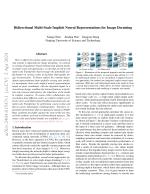 Bidirectional Multi-Scale Implicit Neural Representations for Image Deraining