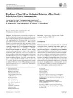 Excellence of Nano SiC on Mechanical Behaviour of Low Density Polyethylene Hybrid Nanocomposite