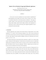 Quality of Service Routing for Supporting Multimedia Applications