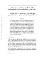 A Survey on Large Language Models with Multilingualism: Recent Advances and New Frontiers