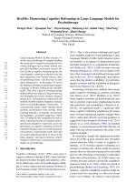 HealMe: Harnessing Cognitive Reframing in Large Language Models for Psychotherapy