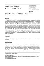 Wikipedia: An Info-Communist Manifesto