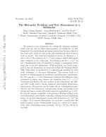 The Hierarchy Problem and New Dimensions at a Millimeter