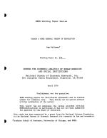 TOWARD A MORE GENERAL THEORY OF REGULATION