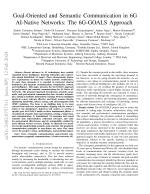 Goal-Oriented and Semantic Communication in 6G AI-Native Networks: The 6G-GOALS Approach