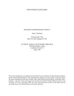 POLICIES TO FOSTER HUMAN CAPITAL