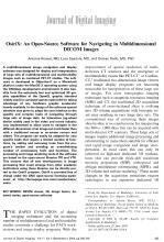 OsiriX: An Open-Source Software for Navigating in Multidimensional DICOM Images