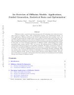 An Overview of Diffusion Models: Applications, Guided Generation, Statistical Rates and Optimization