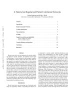 A Tutorial on Regularized Partial Correlation Networks