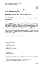 Natural language processing: state of the art, current trends and challenges