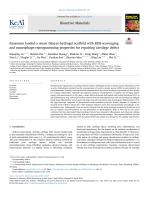 Exosomes loaded a smart bilayer-hydrogel scaffold with ROS-scavenging and macrophage-reprogramming properties for repairing cartilage defect