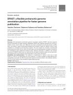 DFAST: a flexible prokaryotic genome annotation pipeline for faster genome publication
