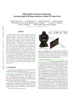 Differentiable Volumetric Rendering: Learning Implicit 3D Representations without 3D Supervision