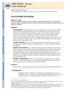 GLUTATHIONE SYNTHESIS