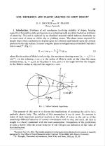 SOIL MECHANICS AND PLASTIC ANALYSIS OR LIMIT DESIGN