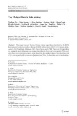 Top 10 algorithms in data mining