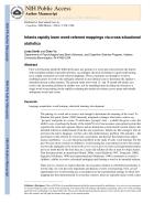 Infants rapidly learn word-referent mappings via cross-situational statistics
