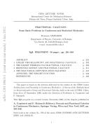 FRACTIONAL CALCULUS: Some Basic Problems in Continuum and Statistical Mechanics
