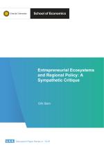 Entrepreneurial Ecosystems and Regional Policy: A Sympathetic Critique